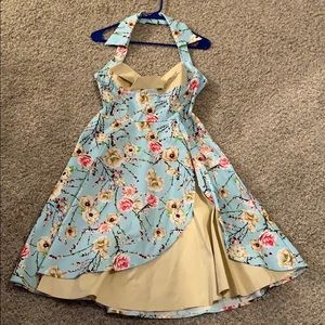 Handmade Vintage Halter Dress